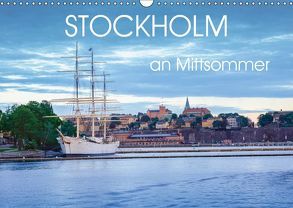 Stockholm an Mittsommer (Wandkalender 2019 DIN A3 quer) von Gelner,  Dennis