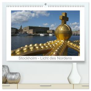 Stockholm – Licht des Nordens (hochwertiger Premium Wandkalender 2024 DIN A2 quer), Kunstdruck in Hochglanz von Dietsch,  Monika