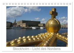 Stockholm – Licht des Nordens (Tischkalender 2024 DIN A5 quer), CALVENDO Monatskalender von Dietsch,  Monika