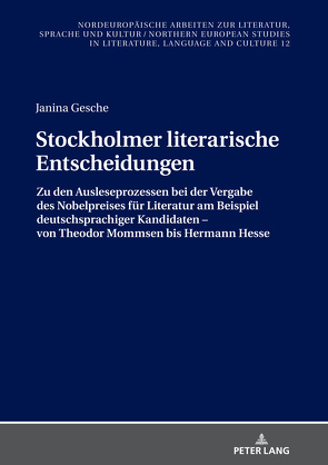 Stockholmer literarische Entscheidungen von Gesche,  Janina