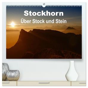Stockhorn – Über Stock und Stein (hochwertiger Premium Wandkalender 2024 DIN A2 quer), Kunstdruck in Hochglanz von Michel / CH,  Susan
