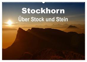 Stockhorn – Über Stock und Stein (Wandkalender 2024 DIN A2 quer), CALVENDO Monatskalender von Michel / CH,  Susan