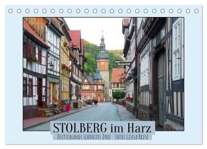 Stolberg im Harz – Deutschlands schönstes Dorf (Tischkalender 2024 DIN A5 quer), CALVENDO Monatskalender von Kruse,  Gisela