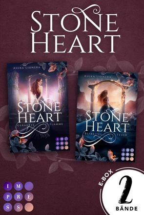 Stoneheart: Sammelband der mystisch-rauen Fantasy-Buchserie „Stoneheart“ von Lionera,  Asuka