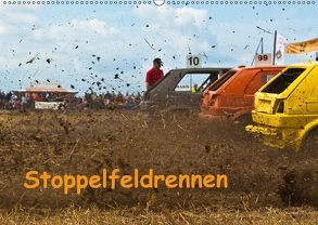 Stoppelfeldrennen (Wandkalender 2018 DIN A2 quer) von J. Sülzner [[NJS-Photographie]],  Norbert