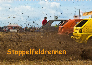 Stoppelfeldrennen (Wandkalender 2023 DIN A2 quer) von J. Sülzner [[NJS-Photographie]],  Norbert