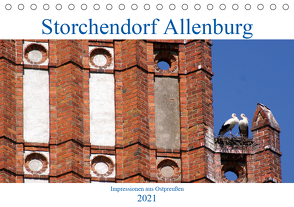 Storchendorf Allenburg – Impressionen aus Ostpreußen (Tischkalender 2021 DIN A5 quer) von von Loewis of Menar,  Henning