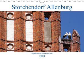 Storchendorf Allenburg – Impressionen aus Ostpreußen (Wandkalender 2018 DIN A4 quer) von von Loewis of Menar,  Henning