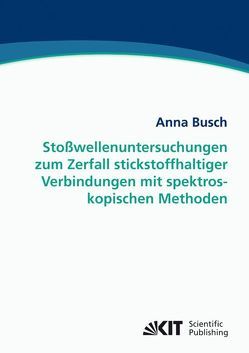 Stoßwellenuntersuchungen zum Zerfall stickstoffhaltiger Verbindungen mit spektroskopischen Methoden von Busch,  Anna