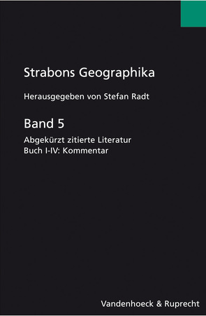 Strabons Geographika Band 5 von Radt,  Stefan
