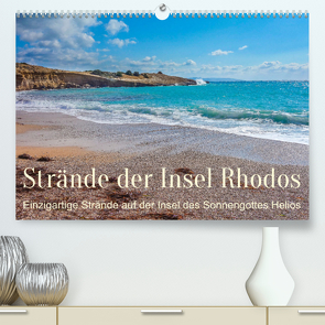Strände der Insel Rhodos (Premium, hochwertiger DIN A2 Wandkalender 2023, Kunstdruck in Hochglanz) von O. Schüller und Elke Schüller,  Stefan