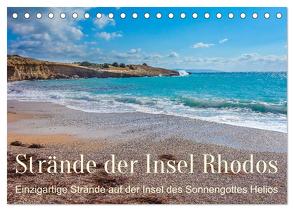 Strände der Insel Rhodos (Tischkalender 2024 DIN A5 quer), CALVENDO Monatskalender von O. Schüller und Elke Schüller,  Stefan
