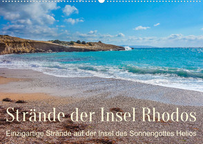 Strände der Insel Rhodos (Wandkalender 2023 DIN A2 quer) von O. Schüller und Elke Schüller,  Stefan