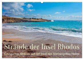 Strände der Insel Rhodos (Wandkalender 2024 DIN A2 quer), CALVENDO Monatskalender von O. Schüller und Elke Schüller,  Stefan