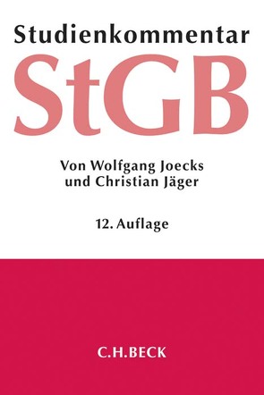 Strafgesetzbuch von Jaeger,  Christian, Joecks,  Wolfgang