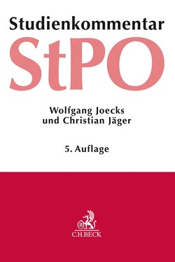 Strafprozessordnung von Jaeger,  Christian, Joecks,  Wolfgang