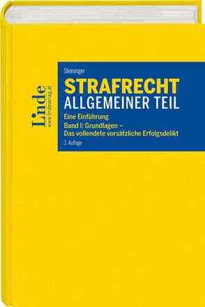 Strafrecht Allgemeiner Teil von Steininger,  Einhard