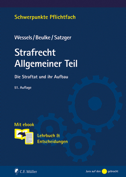 Strafrecht Allgemeiner Teil von Beulke,  Werner, Satzger,  Helmut, Wessels †,  Johannes