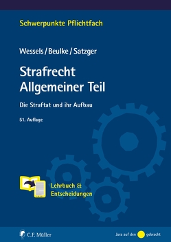 Strafrecht Allgemeiner Teil von †.,  Johannes Wessels, Beulke,  Werner, Satzger,  Helmut