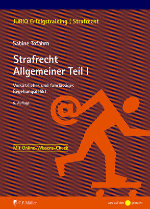 Strafrecht Allgemeiner Teil I von Tofahrn,  Sabine