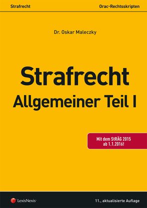 Strafrecht – Allgemeiner Teil I von Maleczky,  Oskar
