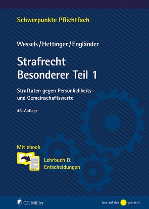 Strafrecht Besonderer Teil / 1 von Engländer,  Armin, Engländer,  Wessels Hettinger, Hettinger,  Michael, Wessels,  Johannes