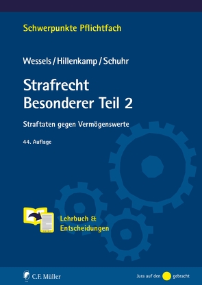 Strafrecht Besonderer Teil/2 von Hillenkamp,  Thomas, Schuhr,  Jan C., Schuhr,  Wessels Hillenkamp, Wessels,  Johannes