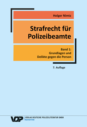 Strafrecht für Polizeibeamte von Nimtz,  Holger
