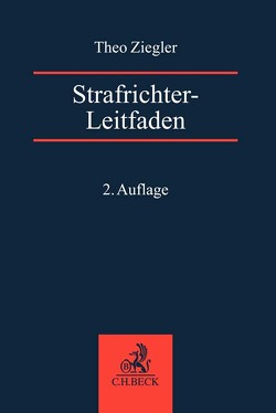 Strafrichter-Leitfaden von Ziegler,  Theo