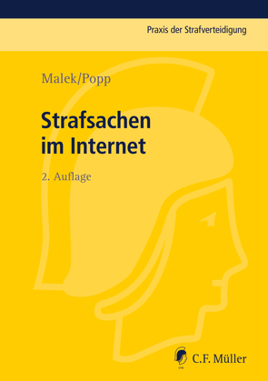 Strafsachen im Internet von Malek,  Klaus, Popp,  Andreas