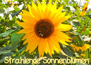 Strahlende Sonnenblumen / CH – Version (Tischkalender 2023 DIN A5 quer) von Sigwarth,  Karin