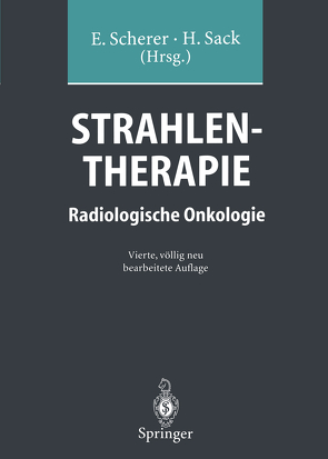 Strahlentherapie von Sack,  Horst, Scherer,  Eberhard