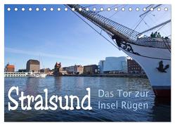 Stralsund. Das Tor zur Insel Rügen (Tischkalender 2024 DIN A5 quer), CALVENDO Monatskalender von Michalzik,  Paul