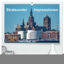 Stralsunder Impressionen (hochwertiger Premium Wandkalender 2024 DIN A2 quer), Kunstdruck in Hochglanz von Seethaler,  Thomas