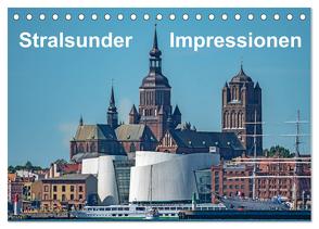 Stralsunder Impressionen (Tischkalender 2024 DIN A5 quer), CALVENDO Monatskalender von Seethaler,  Thomas