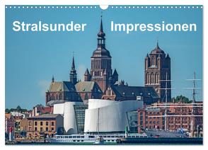 Stralsunder Impressionen (Wandkalender 2024 DIN A3 quer), CALVENDO Monatskalender von Seethaler,  Thomas