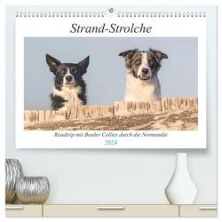 Strand-Strolche (hochwertiger Premium Wandkalender 2024 DIN A2 quer), Kunstdruck in Hochglanz von Homolka,  Barbara