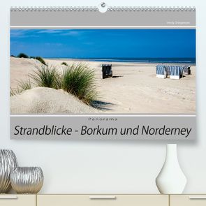 Strandblicke Borkum und Norderney (Premium, hochwertiger DIN A2 Wandkalender 2020, Kunstdruck in Hochglanz) von Dreegmeyer,  Hardy