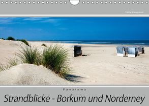 Strandblicke Borkum und Norderney (Wandkalender 2018 DIN A4 quer) von Dreegmeyer,  Hardy