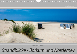 Strandblicke Borkum und Norderney (Wandkalender 2020 DIN A4 quer) von Dreegmeyer,  Hardy