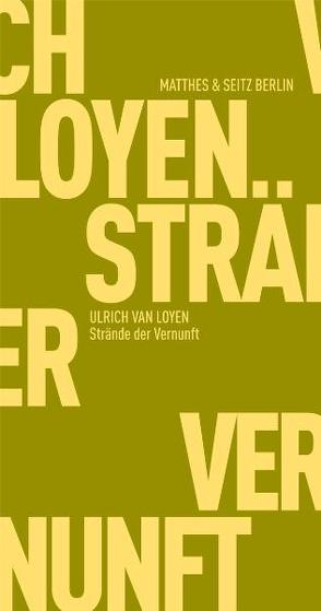 Strände der Vernunft von van Loyen,  Ulrich