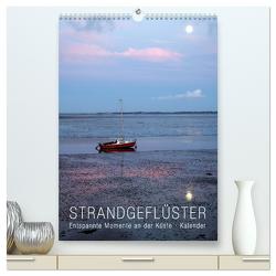 Strandgeflüster Kalender (hochwertiger Premium Wandkalender 2024 DIN A2 hoch), Kunstdruck in Hochglanz von Layout Babette Reek,  bilwissedition, 