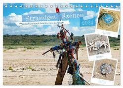 Strandgut Szenen (Tischkalender 2024 DIN A5 quer), CALVENDO Monatskalender von Kleemann,  Claudia