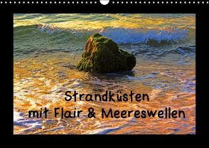 Strandküsten mit Flair & Meereswellen (Wandkalender immerwährend DIN A3 quer) von Kaula,  Gabi