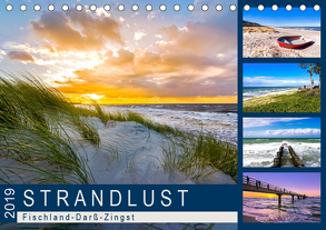 STRANDLUST: Fischland-Darß-Zingst (Tischkalender 2019 DIN A5 quer) von Dreegmeyer,  Andrea