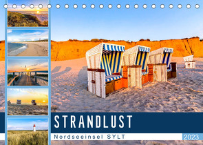 STRANDLUST Nordseeinsel Sylt (Tischkalender 2023 DIN A5 quer) von Dreegmeyer,  Andrea