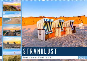 STRANDLUST Nordseeinsel Sylt (Wandkalender 2023 DIN A2 quer) von Dreegmeyer,  Andrea