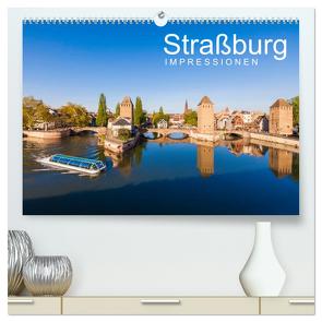 Straßburg Impressionen (hochwertiger Premium Wandkalender 2024 DIN A2 quer), Kunstdruck in Hochglanz von Dieterich,  Werner