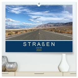 Straßen in den USA (hochwertiger Premium Wandkalender 2024 DIN A2 quer), Kunstdruck in Hochglanz von Styppa,  Robert