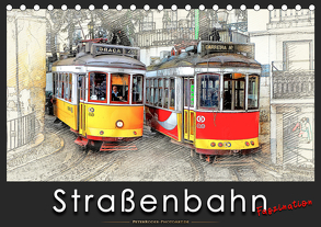 Straßenbahn Faszination (Tischkalender 2019 DIN A5 quer) von Roder,  Peter